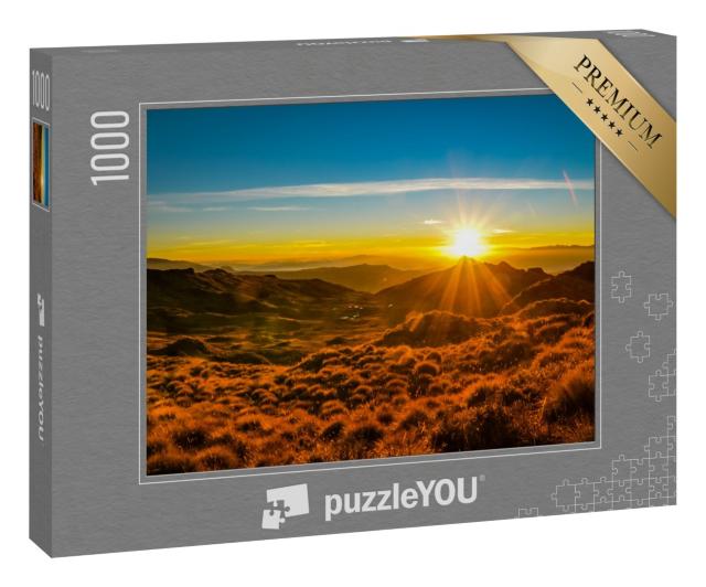 Puzzle 1000 Teile „Mt. Giluwe und die umliegenden Hügel in Papua-Neuguinea“