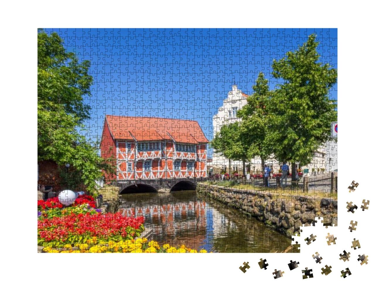 Puzzle 1000 Teile „Historisches Wismar, Mecklenburg-Vorpommern“