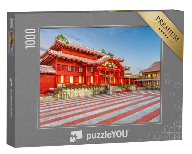 Puzzle 1000 Teile „Historische Burg Shuri, Naha, Japan“