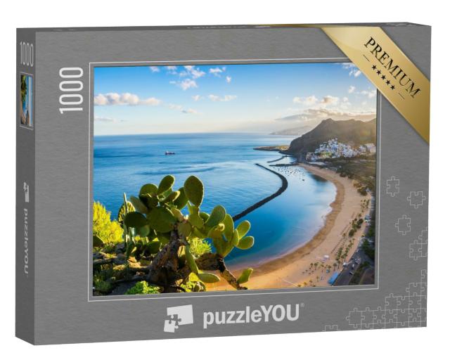 Puzzle 1000 Teile „Einzigartiger Strand las Teresitas, Santa Cruz, Teneriffa“