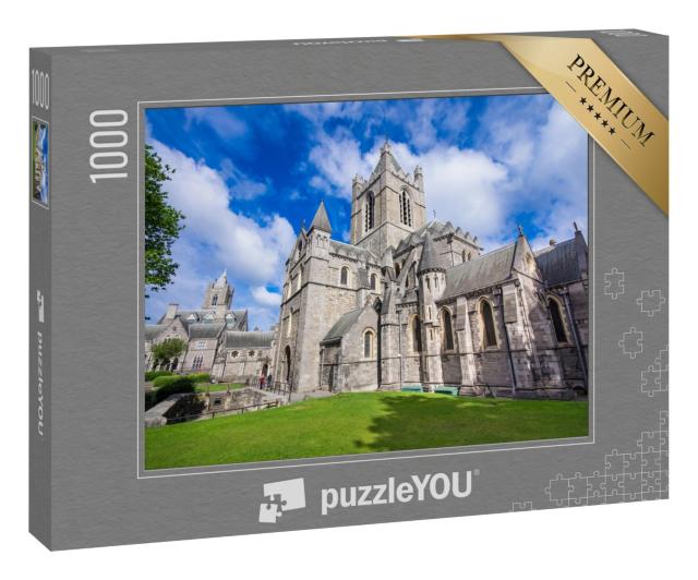 Puzzle 1000 Teile „Dublin: Schöne Christ Church Kathedrale, Irland“