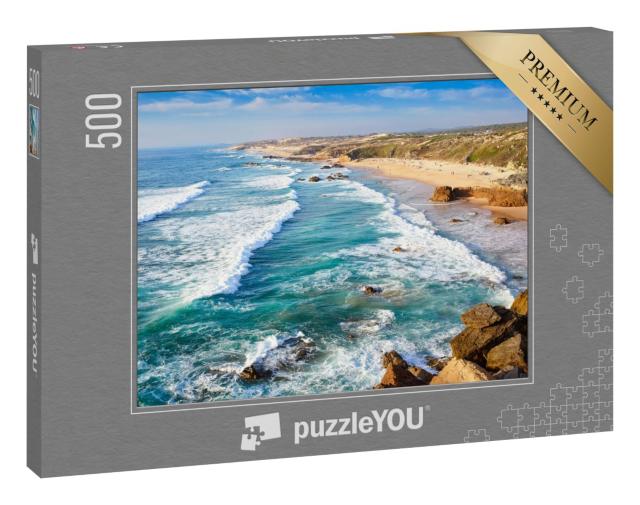 Puzzle 500 Teile „Wunderschöne Westküste Portugals“