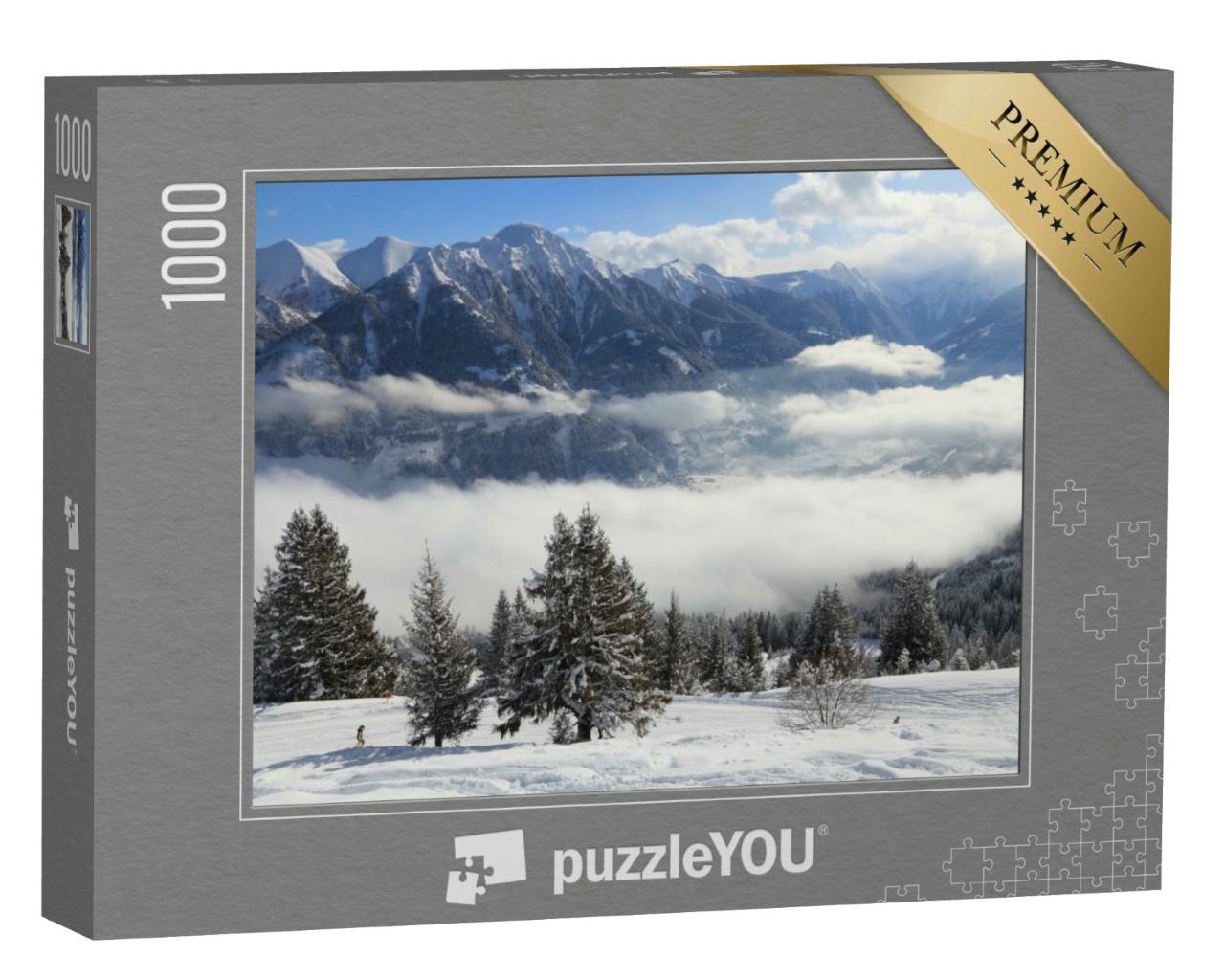 Puzzle 1000 Teile „Skigebiet Bad Gastein“