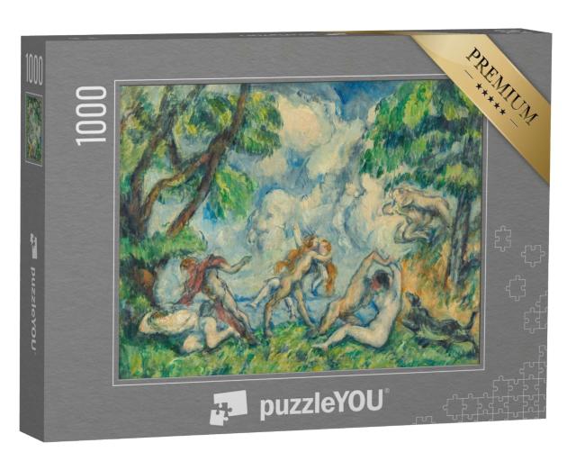 Puzzle 1000 Teile „Paul Cézanne - Der Kampf der Liebe“
