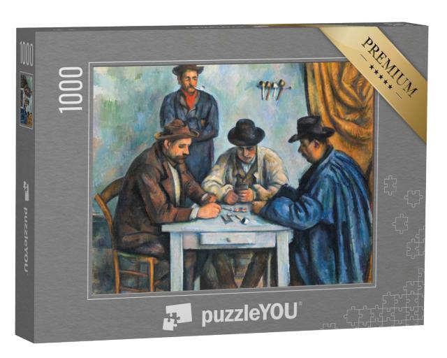 Puzzle 1000 Teile „Paul Cézanne - Die Kartenspieler“