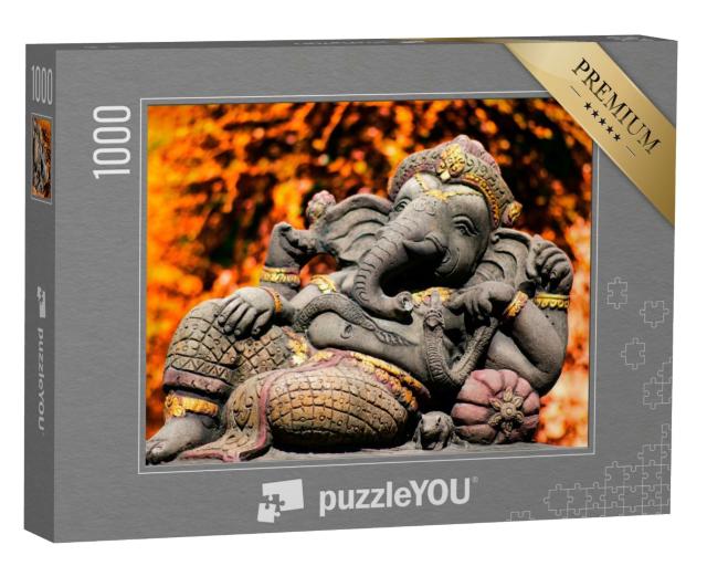 Puzzle 1000 Teile „Ganesha ist der Gott des Erfolgs im Hinduismus und Buddhismus“