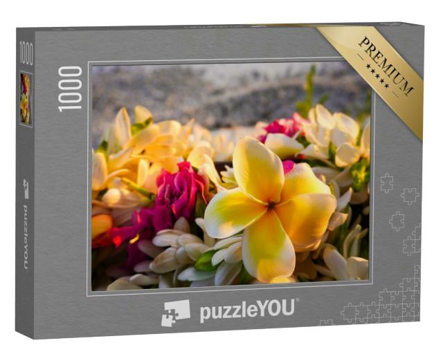 Puzzle 1000 Teile „Exotische Blüten“