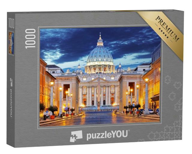 Puzzle 1000 Teile „Basilika von Sankt Peter, Vatikan“