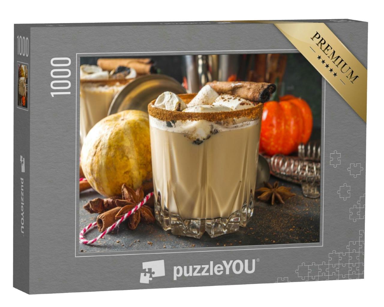 Puzzle 1000 Teile „White Russian Cocktail“