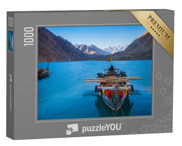 Puzzle 1000 Teile „Attabad See im Norden von Pakistan“