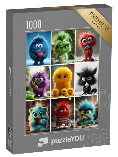 Puzzle 1000 Teile „LITTLEMONSTERTIME: Collage“