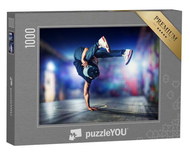 Puzzle 1000 Teile „Akrobatischer Breakdance “