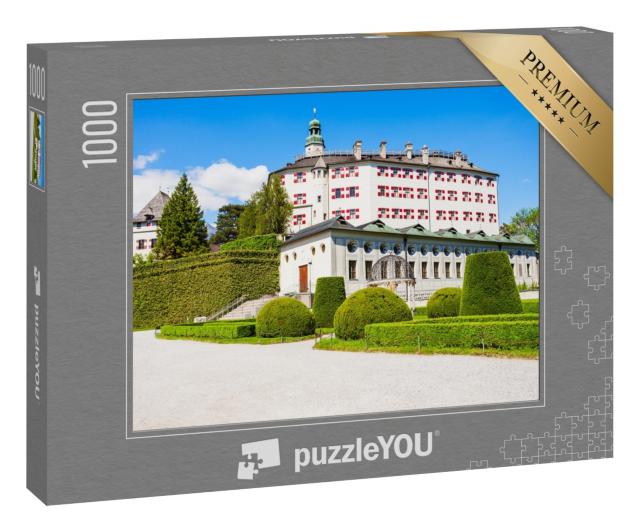 Puzzle 1000 Teile „Schloss Ambras Innsbruck, Tirol, Österreich“