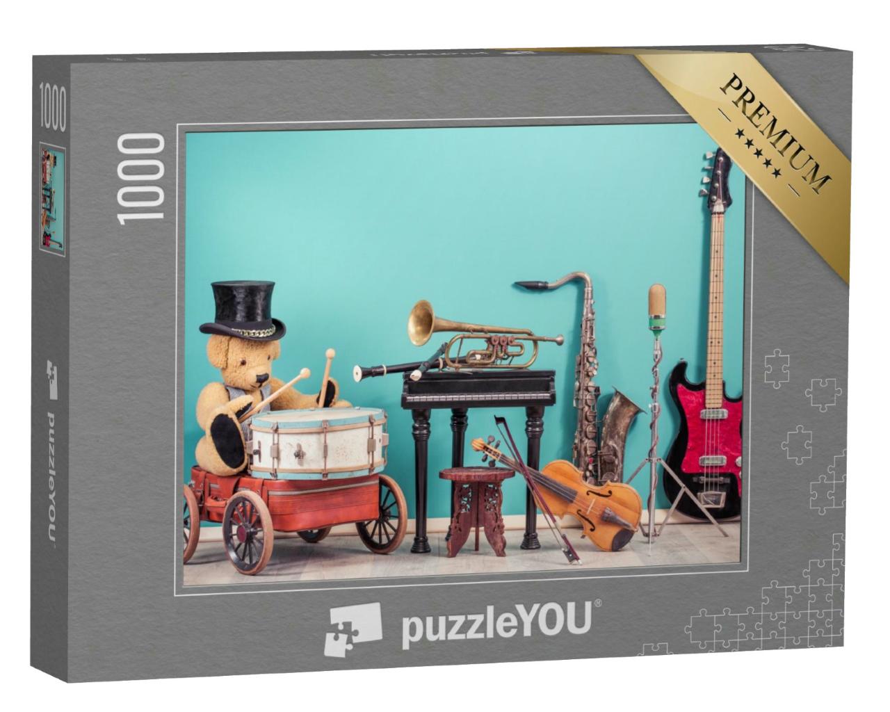 Puzzle 1000 Teile „Sammlung von Vintage-Spielsachen“