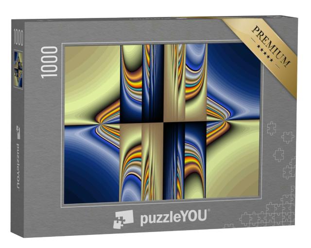 Puzzle 1000 Teile „Computergeneriertes fraktales Kunstwerk“