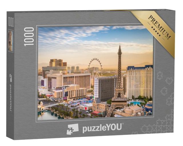 Puzzle 1000 Teile „Die Skyline von Las Vegas“