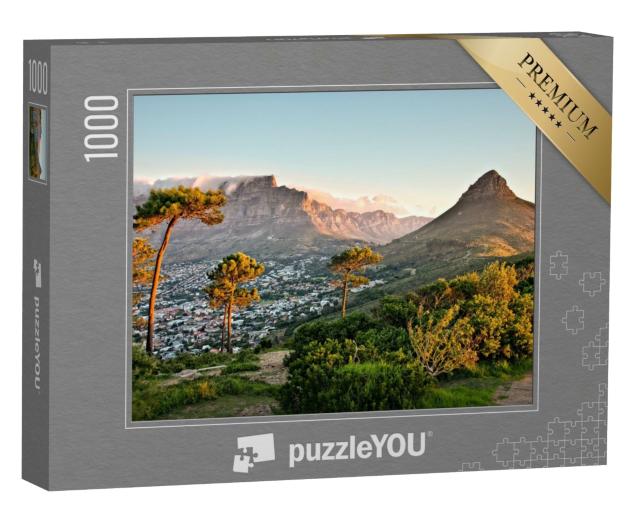 Puzzle 1000 Teile „Signal Hill in Kapstadt, Südafrika“