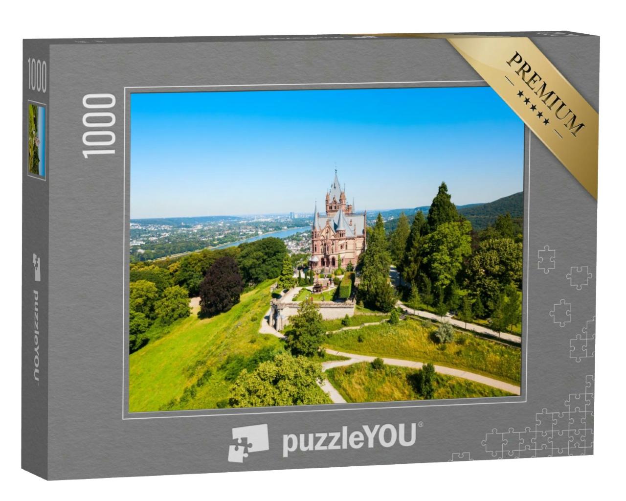 Puzzle 1000 Teile „Schloss Drachenburg in Königswinter “