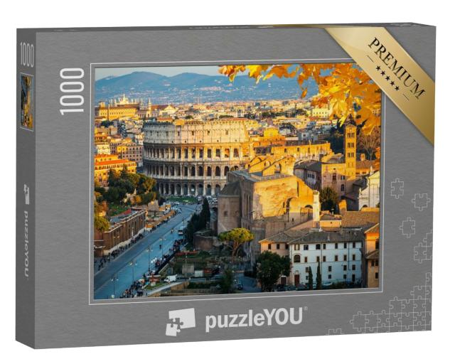 Puzzle 1000 Teile „Beeindruckendes Kolosseum in Rom, Italien“