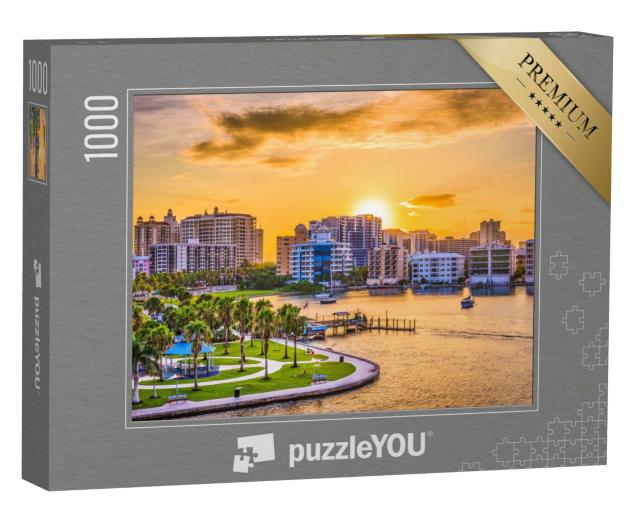 Puzzle 1000 Teile „Skyline von Sarasota, Florida, USA“