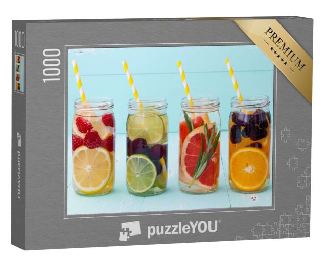 Puzzle 1000 Teile „Sommer Cocktails“