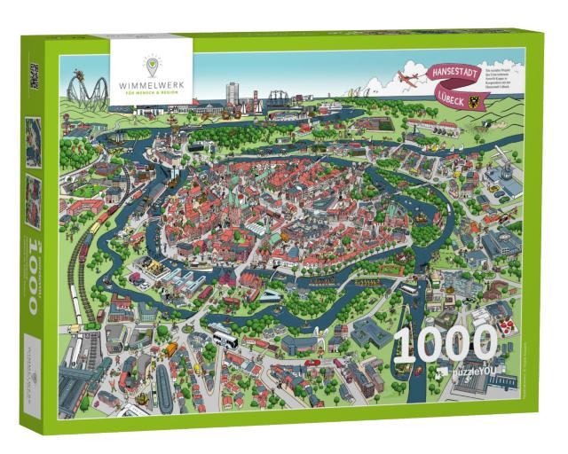 Puzzle „Wimmelbild Lübeck“
