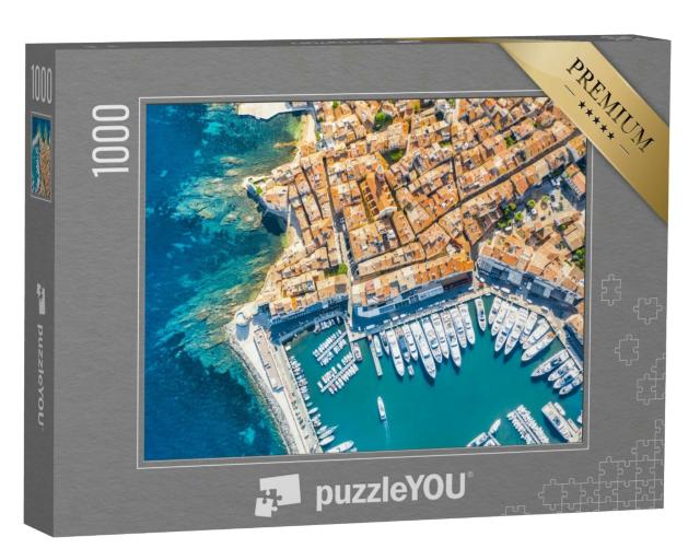 Puzzle 1000 Teile „Blick auf Saint-Tropez, Cote d'Azur, Frankreich“