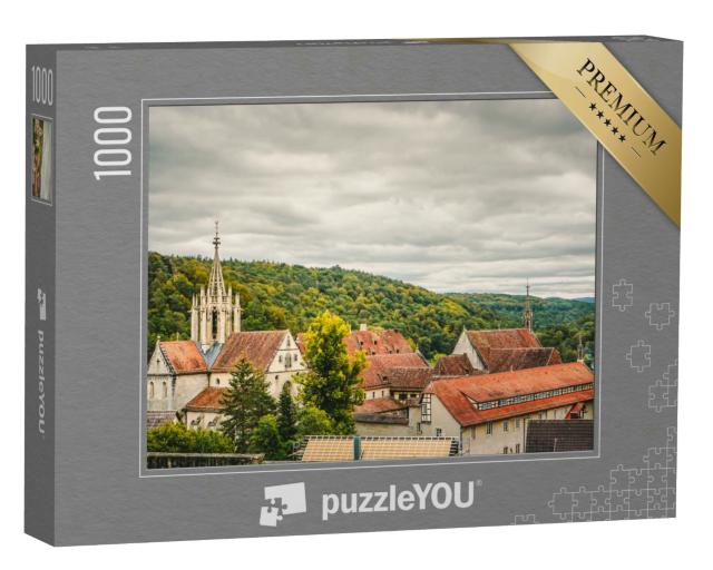Puzzle 1000 Teile „Kloster Bebenhausen im herbstlichen Schönbuch“