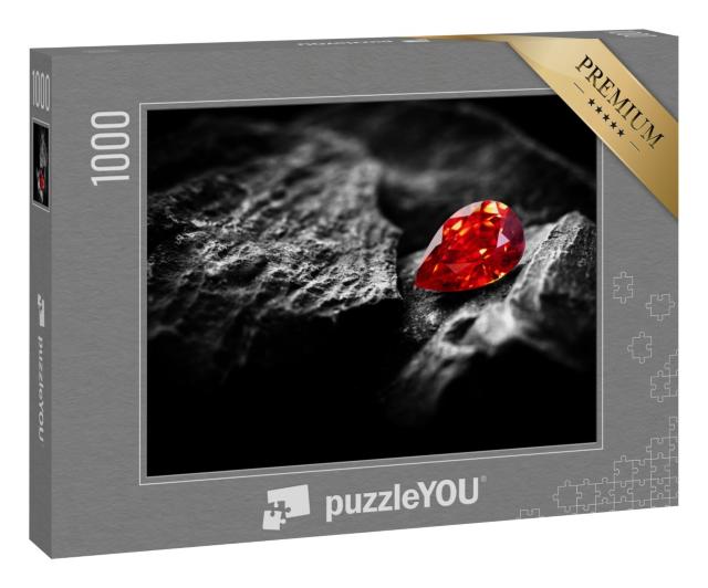 Puzzle 1000 Teile „Roter Rubin“