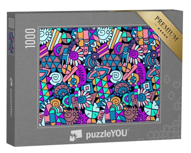 Puzzle 1000 Teile „Abstrakte Ornament-Elemente“