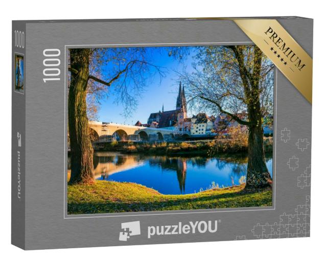 Puzzle 1000 Teile „Regensburg an der Donau, Bayern, Deutschland“