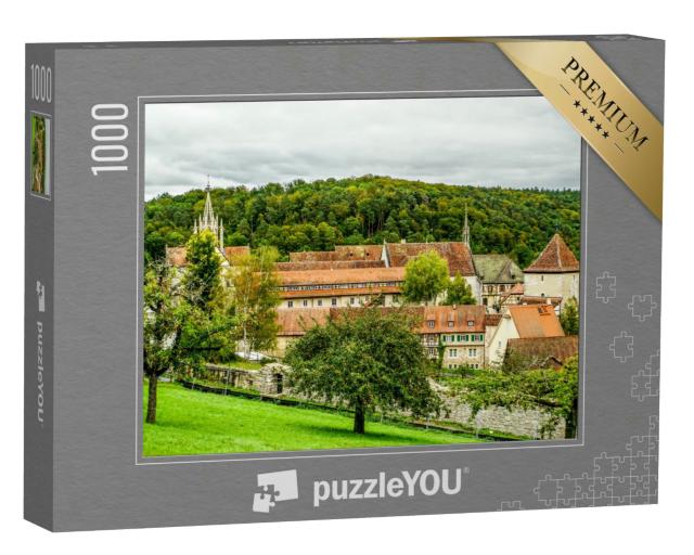 Puzzle 1000 Teile „Altes, wunderschönes Kloster Bebenhausen im Schönbuch“