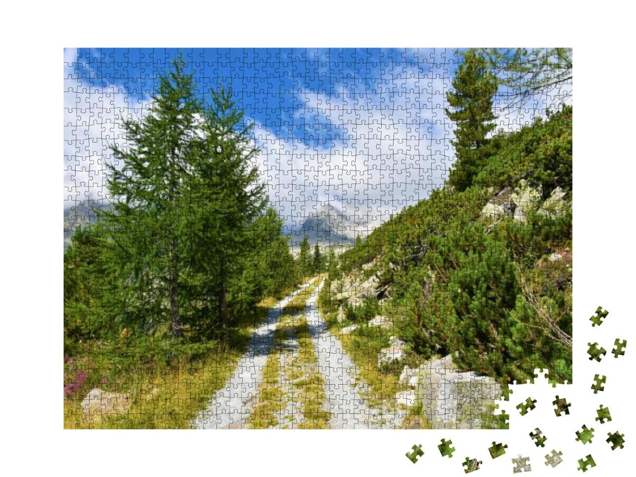 Puzzle 1000 Teile „Gravel Road“