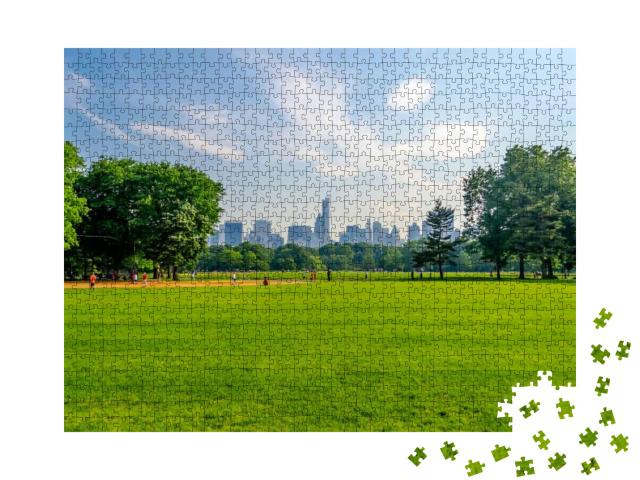 Puzzle 1000 Teile „Central Park, Manhattan, New York City“