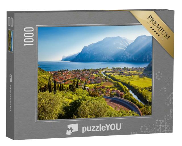Puzzle 1000 Teile „Torbole am Gardasee, Region Trentino, Italien“