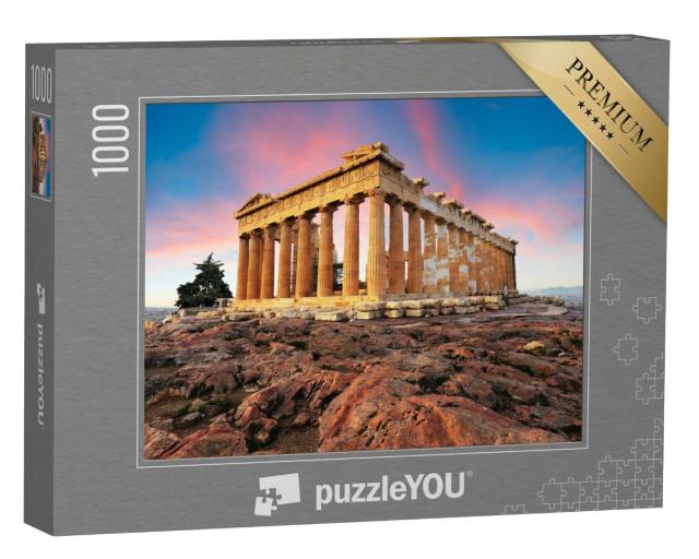 Puzzle 1000 Teile „Parthenon auf der Akropolis, Athen, Griechenland“