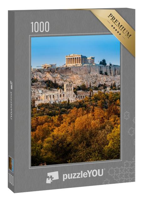 Puzzle 1000 Teile „Parthenon, Akropolis von Athen, Griechenland“