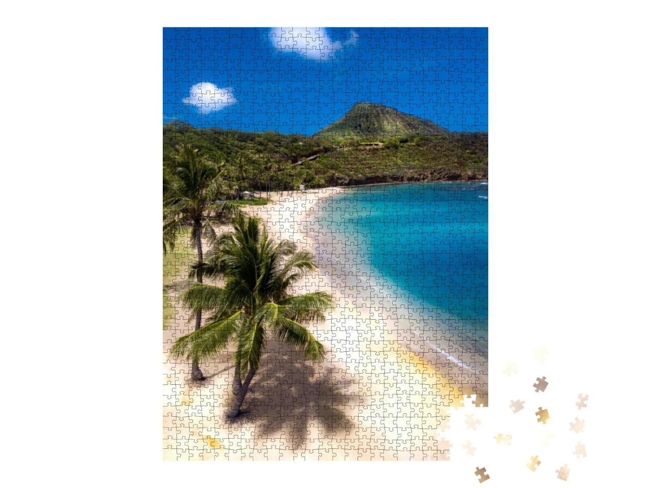 Puzzle 1000 Teile „Strandparadies Hanauma Bay“