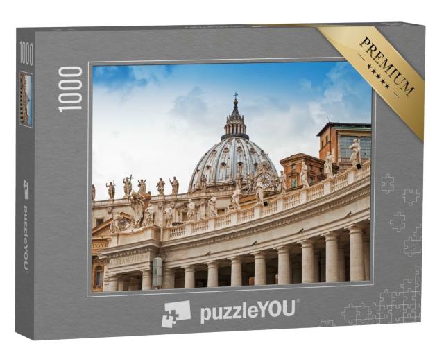 Puzzle 1000 Teile „Fragmente der päpstlichen Basilika St. Peter im Vatikan“