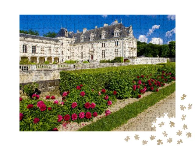 Puzzle 1000 Teile „Chateau de Breze, Pays-de-la-Loire, Frankreich“