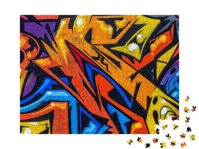 Puzzle 1000 Teile „Street Art Graffiti “