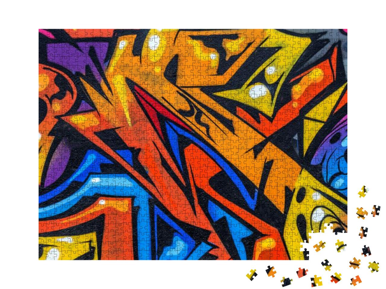 Puzzle 1000 Teile „Street Art Graffiti “