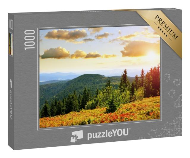 Puzzle 1000 Teile „Herbst am Großen Arber, Deutschland“