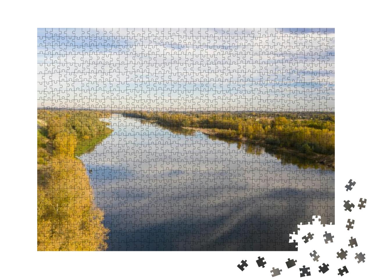 Puzzle 1000 Teile „Wunderschöne Natur an der Loire in Frankreich“