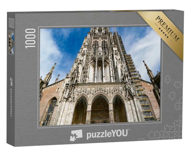 Puzzle 1000 Teile „Beeindruckendes Ulmer Münster, Deutschland“