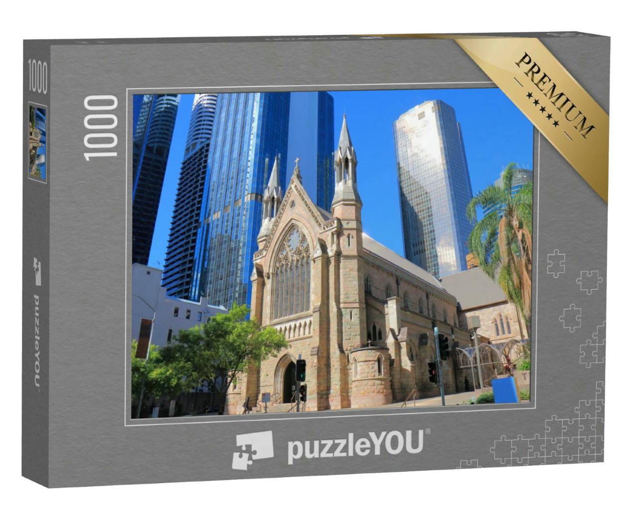 Puzzle 1000 Teile „St. Stephens Kathedrale Brisbane, Australien“