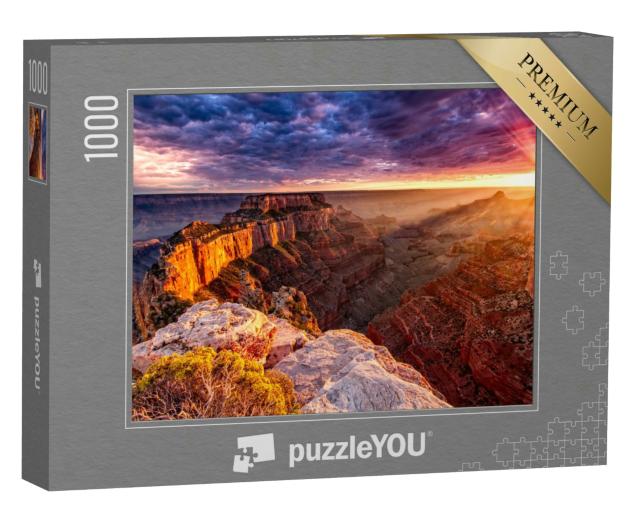 Puzzle 1000 Teile „North Rim Grand Canyon Cape Royal“