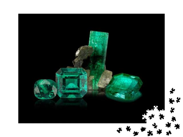 Puzzle 1000 Teile „kolumbianische Smaragde“