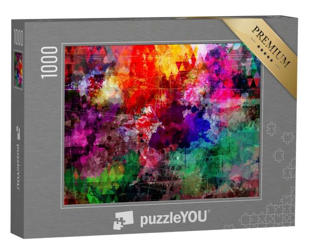 Puzzle 1000 Teile „Distressed-Effekt“