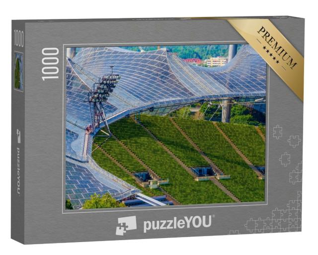 Puzzle 1000 Teile „Fragement des Olympiastadions in München“